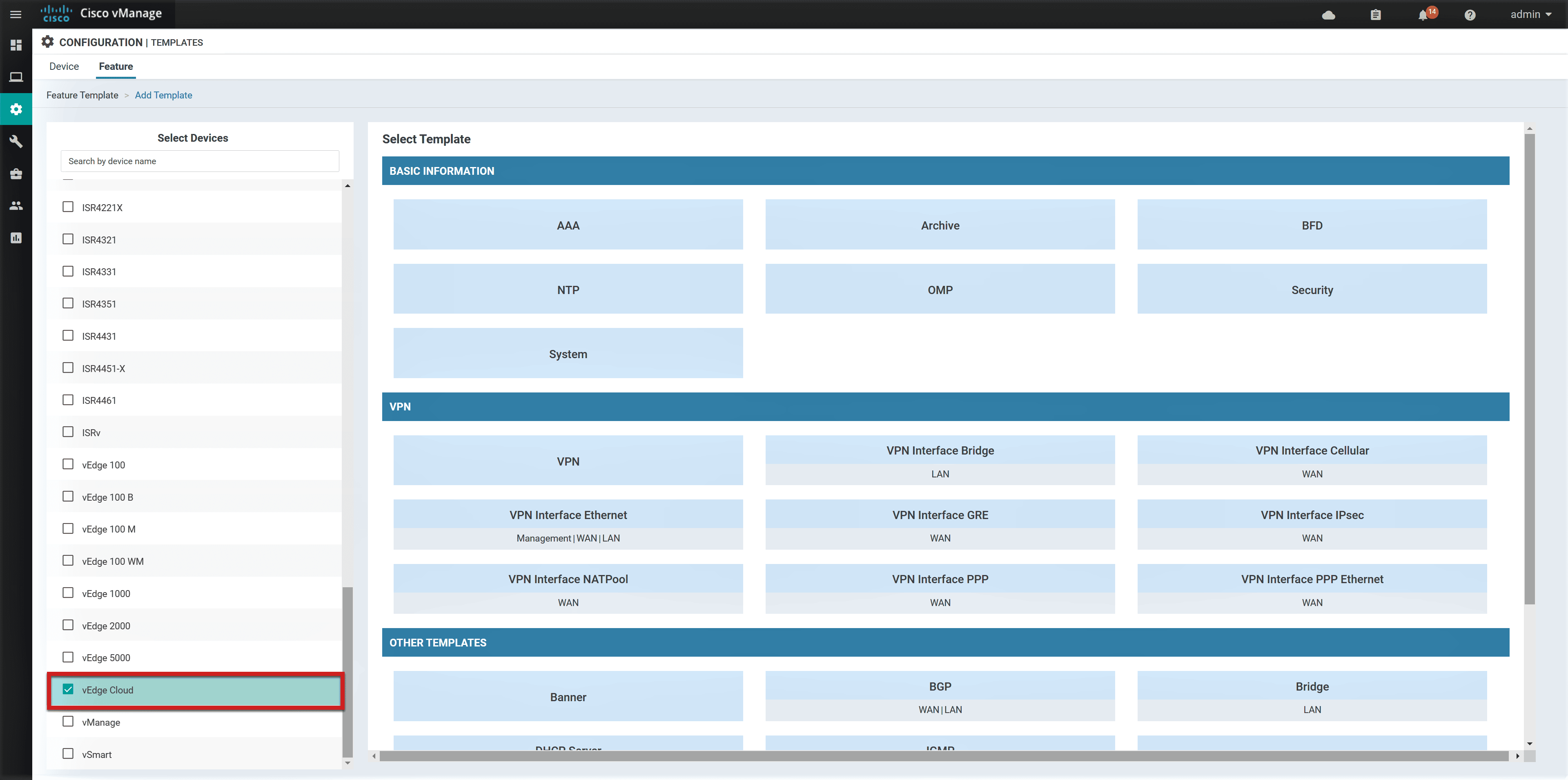 Cisco SD-WAN Templates Configuration | Blog | Adroit Information Technology Academy (AITA)
